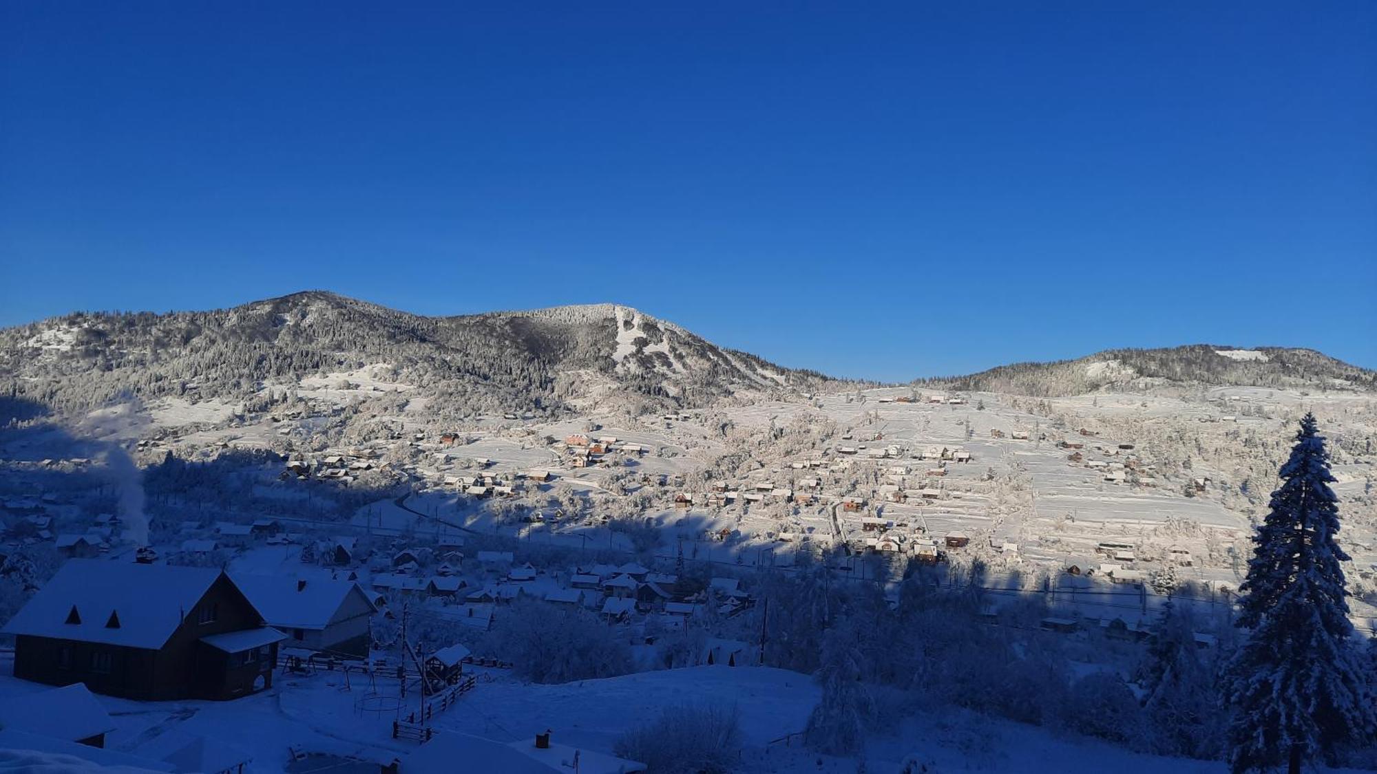 Lisoviy Zatyshok, Z Vidkrutum Litnim Baseynom Hotel Slavske Exterior foto
