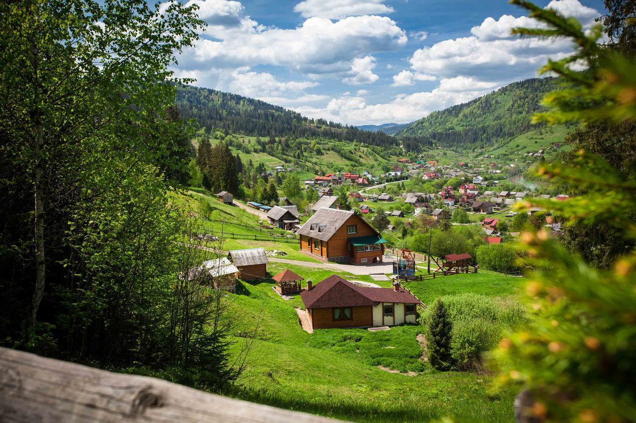 Lisoviy Zatyshok, Z Vidkrutum Litnim Baseynom Hotel Slavske Exterior foto